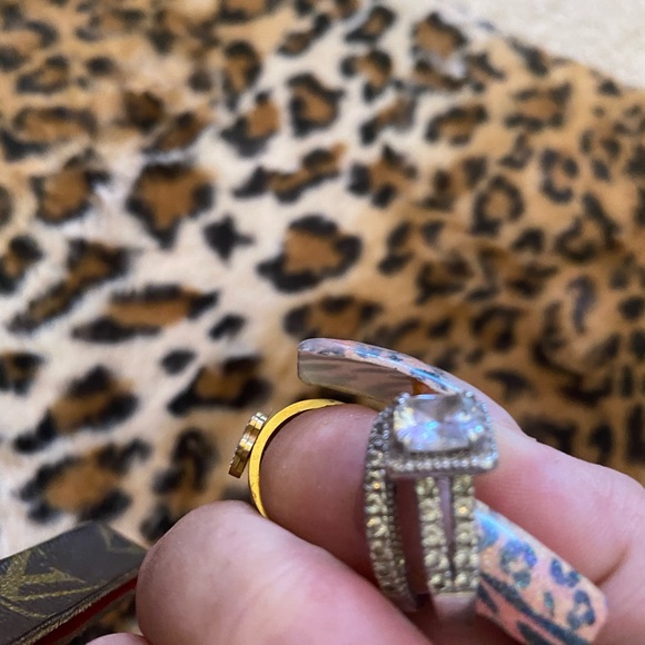 Sold!!!Wedding ring set - Picture 4 of 9